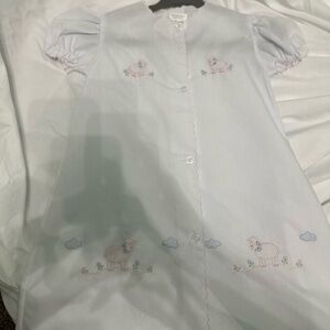 Little Me White Sheep Nightgown